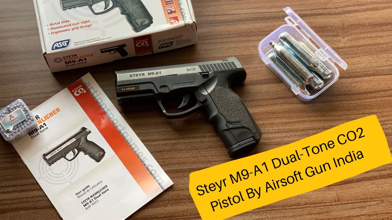 Steyr M9-A1 Dual-Tone CO2 Pistol By Airsoft Gun India
