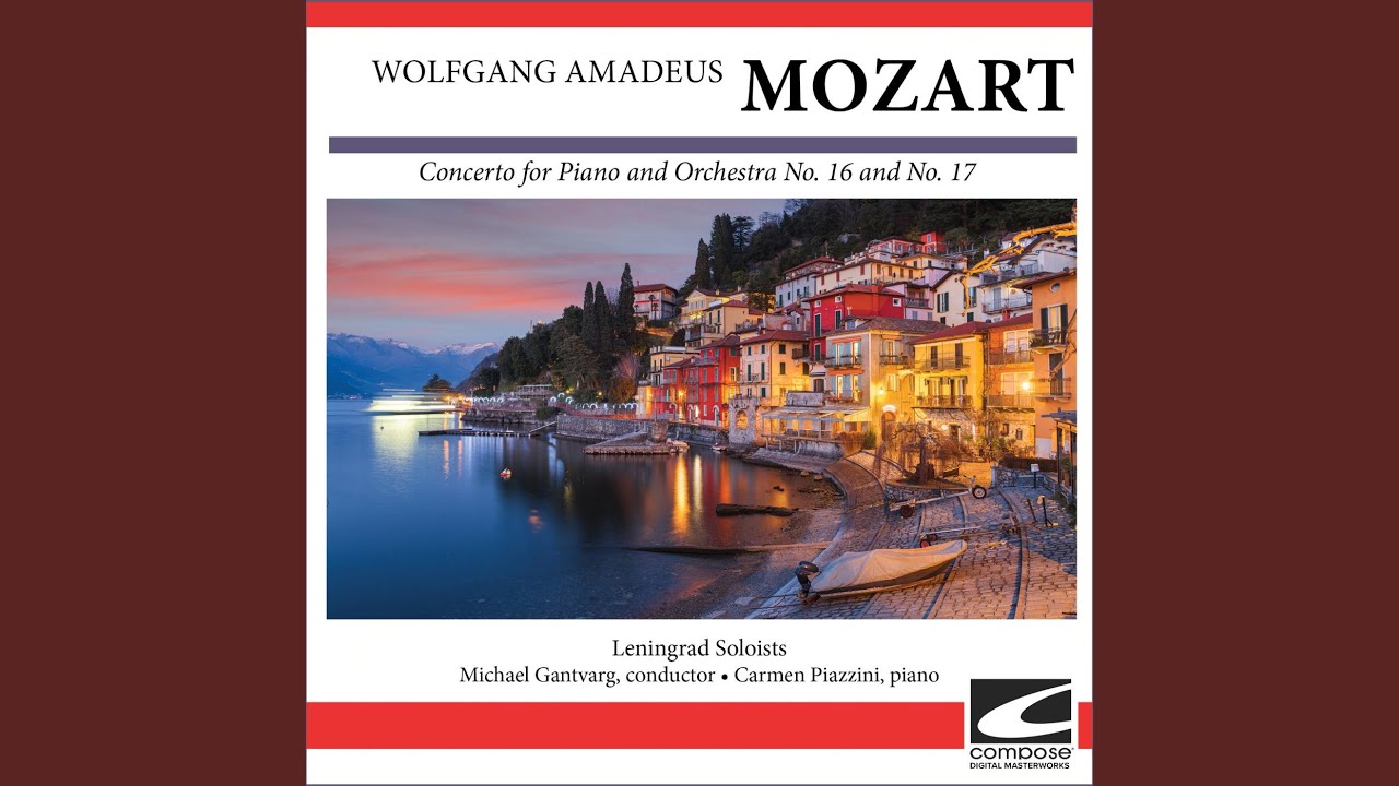 Mozart - Concerto for Piano and Orchestra No. 16 KV 451 in D major - Rondo-Allegro