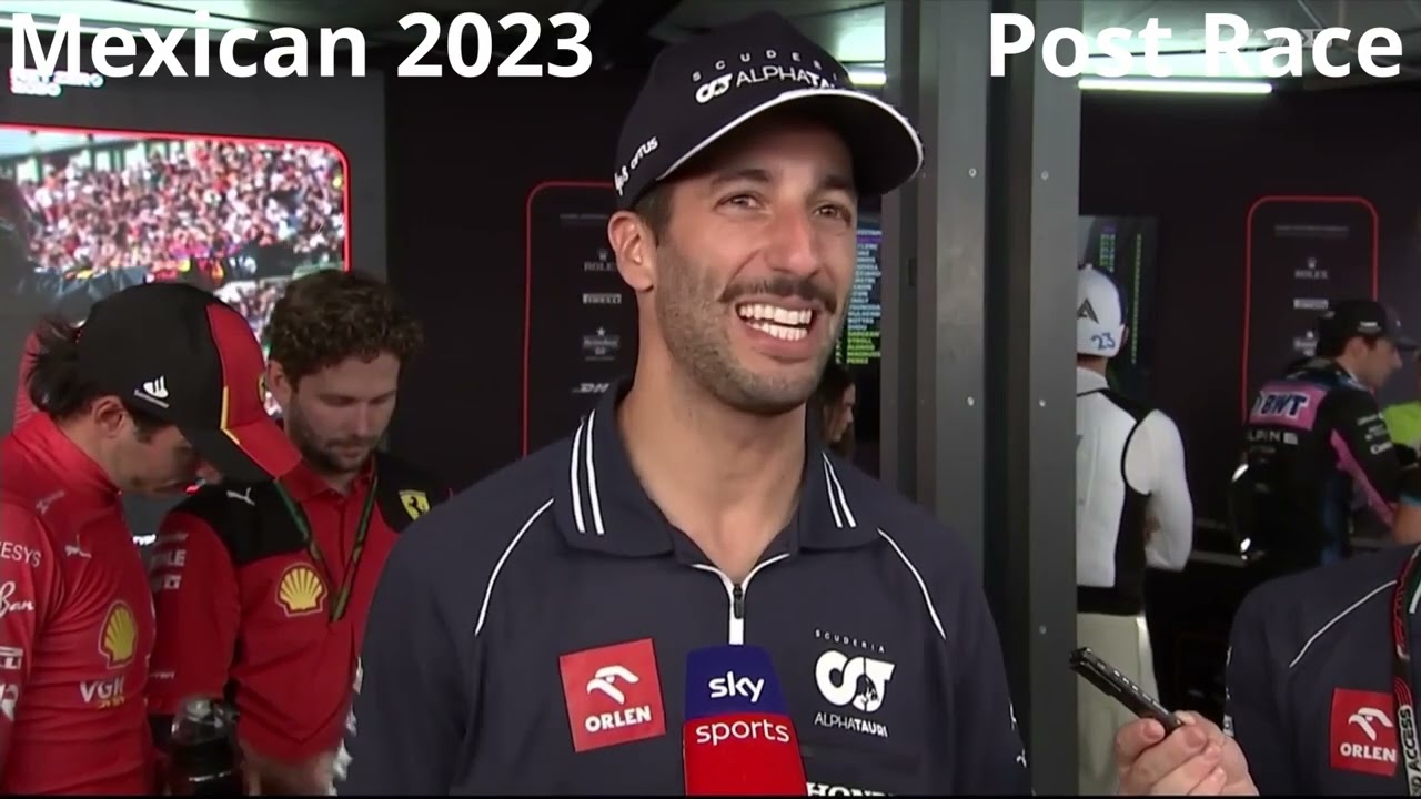 Daniel Ricciardo Post Race P7! @ Mexican GP 2023! Best Result Of The Season!