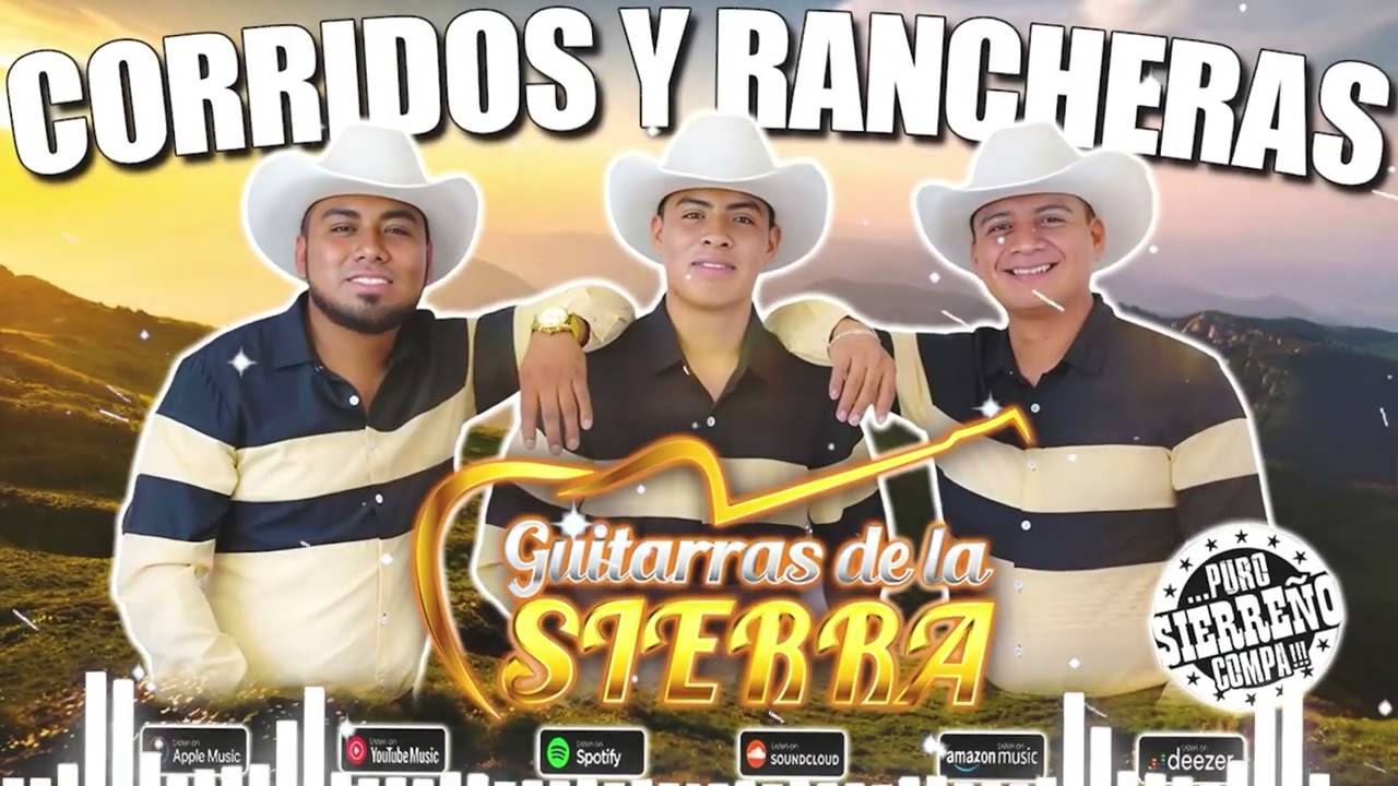 Las Mejores Guitarras de la Sierra 🎸 Puros Corridos y Rancheras Viejitas | Mix 2026