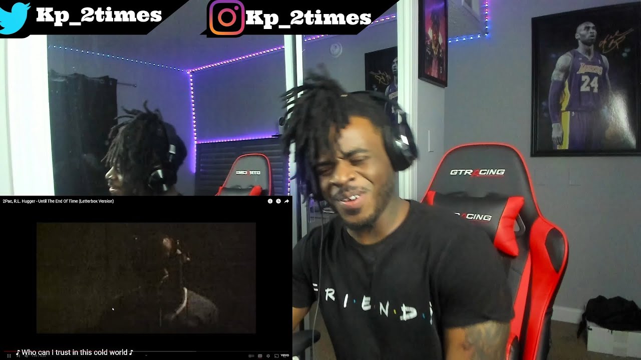 RATE 1-10!! 2Pac, R.L. Hugger - Until The End Of Time (Letterbox Version) REACTION
