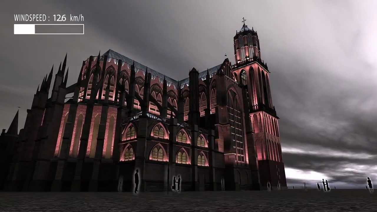 Domkerk Utrecht 3d Animation