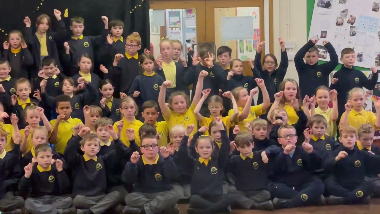 Rockin' Around the Christmas Tree by Darnhall Primary School Years 3 to 5 (British Sign Language)