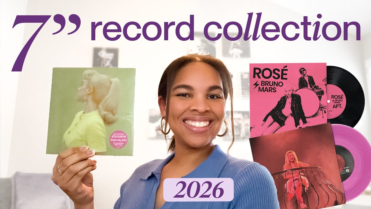 my 7-inch record collection | my entire vinyl collection 2026 | ep. 1 🪩 💿 #youtube #vinylcollection