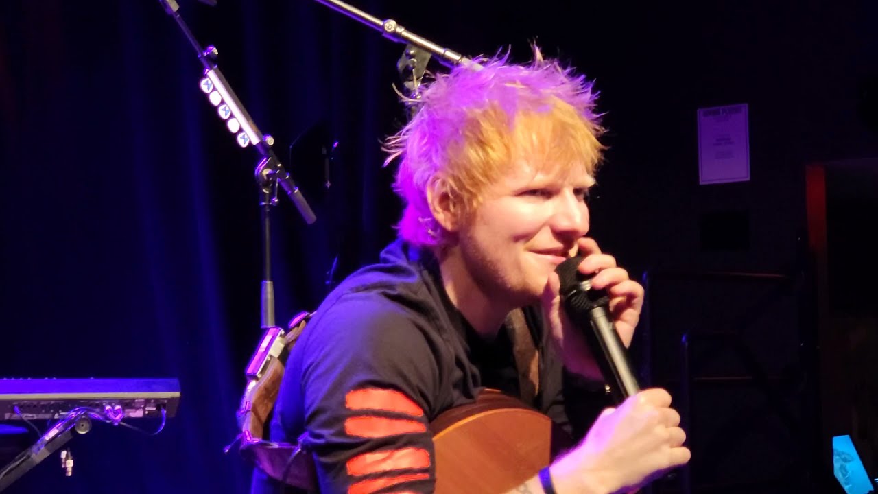 ED SHEERAN - GIVE ME LOVE -  (Ma-my, my-my-y)  LIVE  @IRVING PLAZA,NYC  - 12/9/21