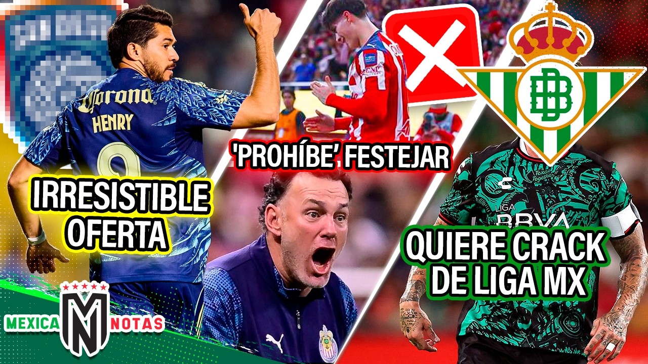 Irresistible oferta para llevarse a Henry| Milito 'prohíbe’ festejar| Betis quiere crack de Liga MX