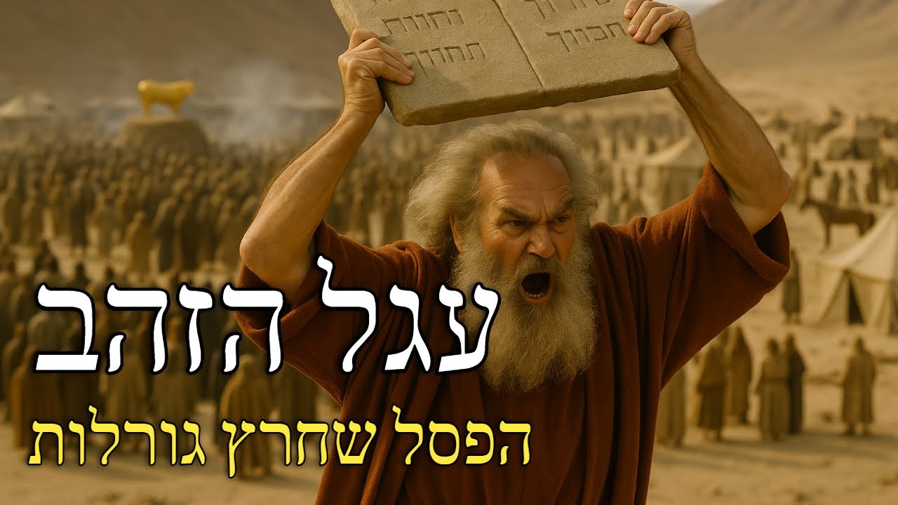 עגל הזהב - הפסל שחרץ גורלות - מוסר השכל מהתורה
