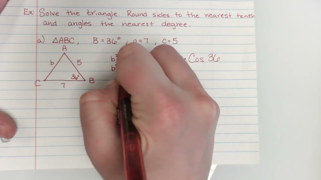 FST: 12.5 Day 1: Law of Cosines