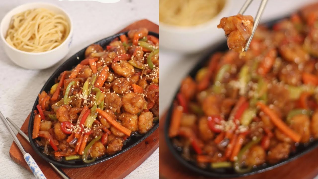 || كانتون الروبيان || 🔥🍤 شي لذيذ لذيذ الى مالا نهاية 😋🧡 من ✨ الشيف حصه ✔️