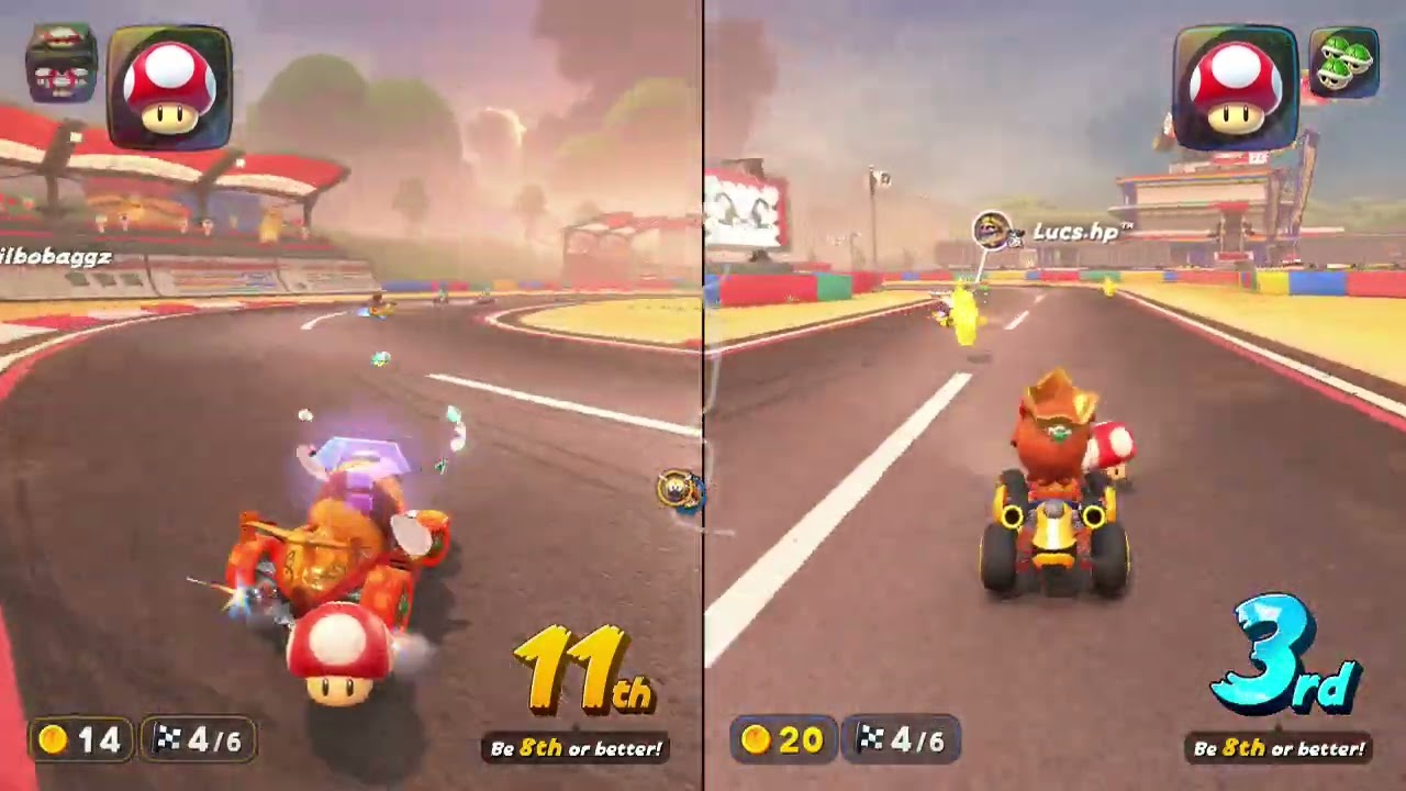 Heart rally - Mario kart world