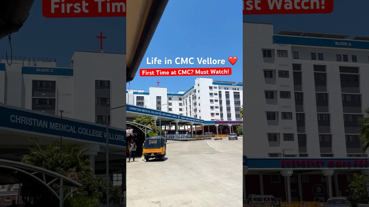 First Time at CMC? Must Watch! CMC Checkup Experience 🏥 #cmcvellore #vellore