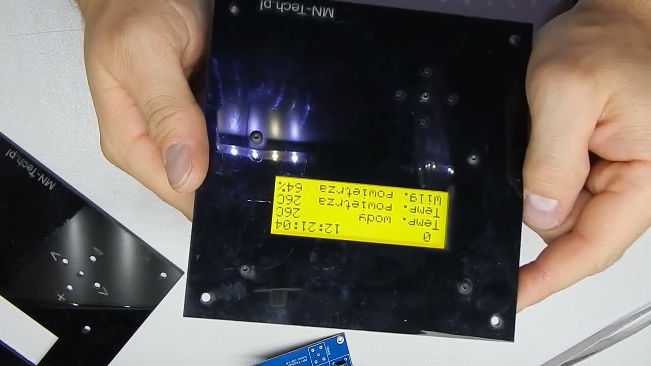 mn-tech.pl 99 Front do Wyświetlacza LCD 20x4 znaki z klawiaturą