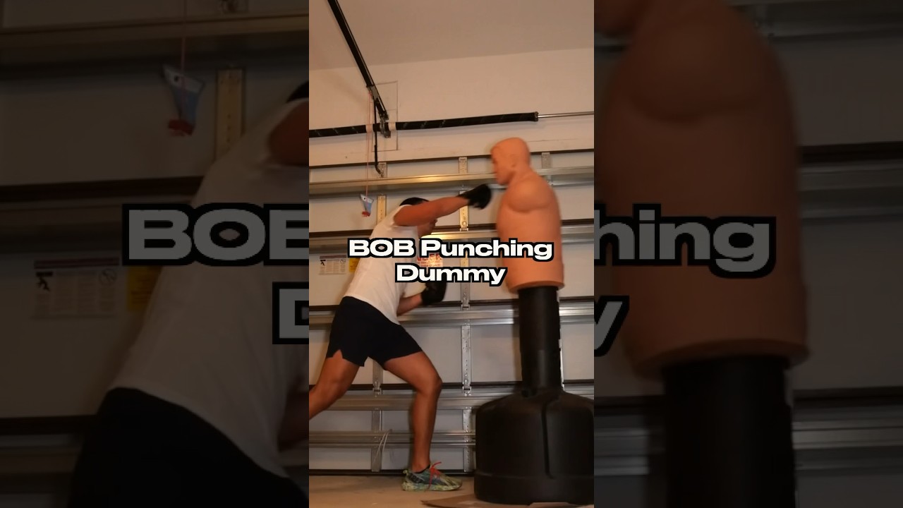 BOB punching dummy cons #review #boxingtraining #boxing #mma #Muaythai #homeworkout #punchingbag