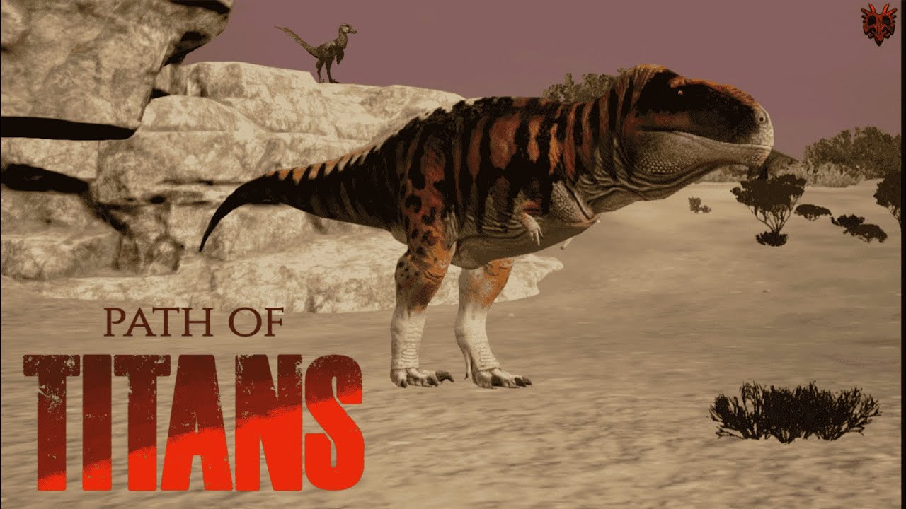 Path of Titans | Tyranotitan vs. TRex, Raptor | TRex Die, My Titan Escapes