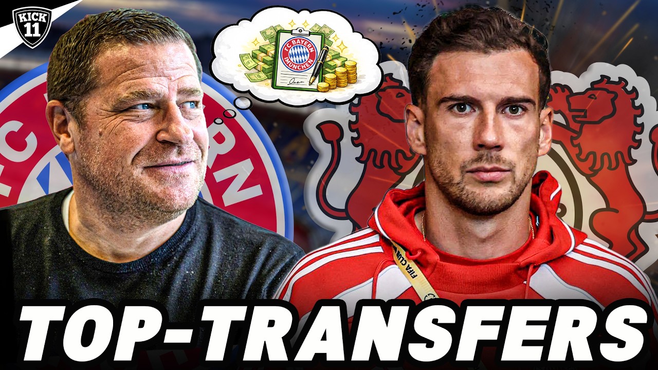 100-MIO-MANN bei BAYERN ANGEBOTEN! GORETZKA-COUP in ARBEIT! | KickNews
