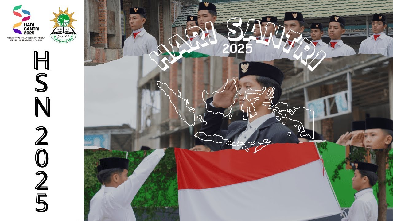 Upacara Hari Santri Nasional 2025 | Santri Siaga Jiwa Raga
