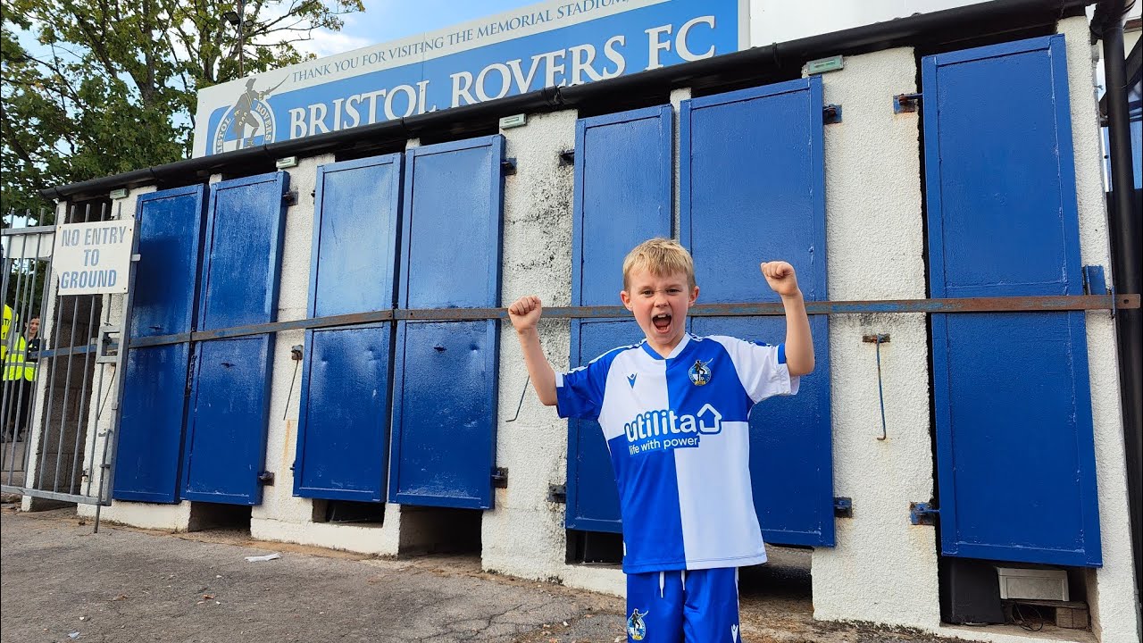 My day as a mascot for Bristol Rovers 27/08/22