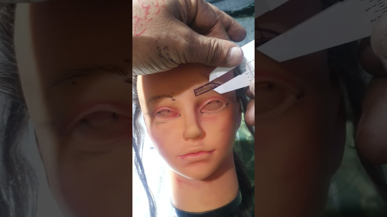 أسرار عمل الحاجب التاتو من الجلسة الأولى مع أسهل طرق قياس الحاجب دريد الوشام كرادة داخل ٠٧٧١٧٠٠٩٧٧٥