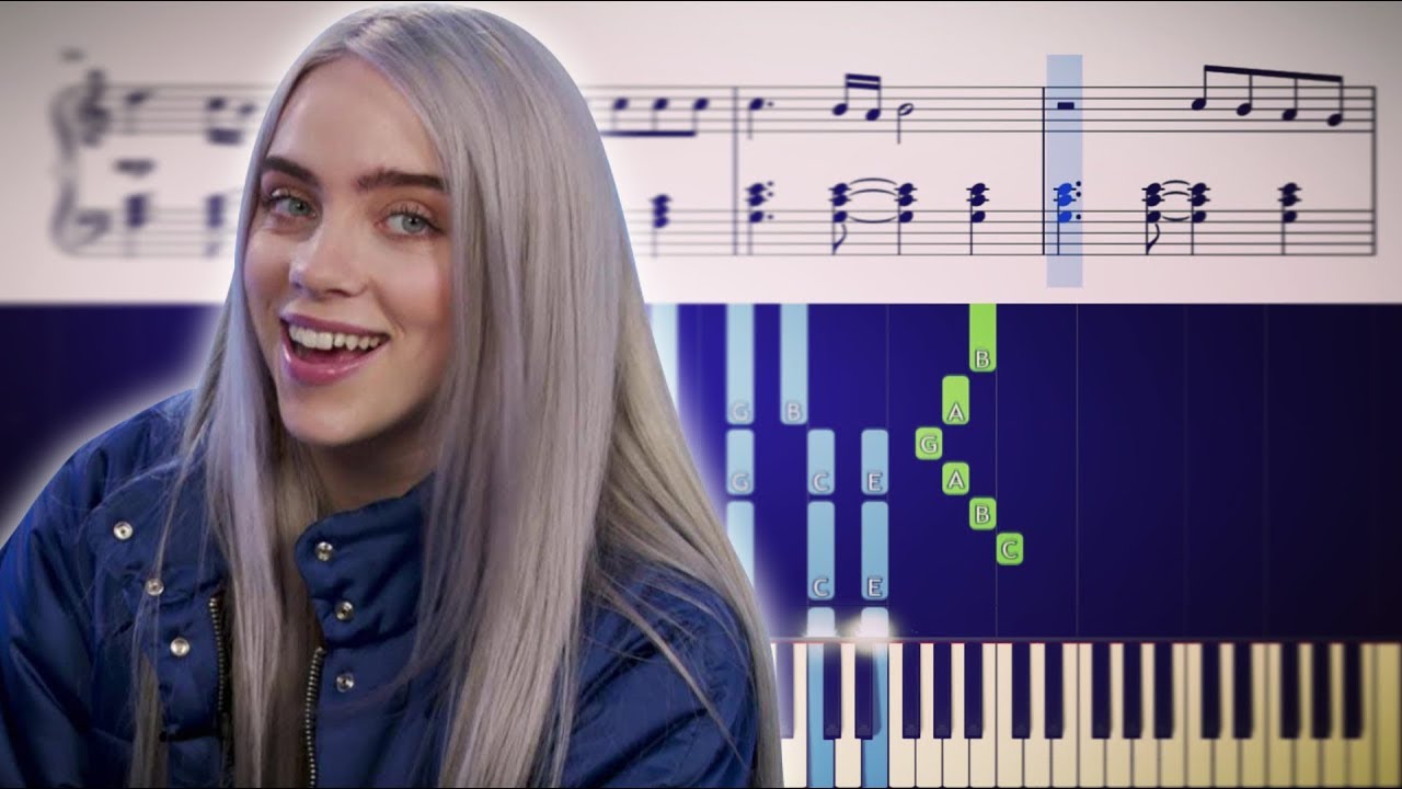 LOVELY (Billie Eilish, Khalid) - Piano Tutorial + SHEETS