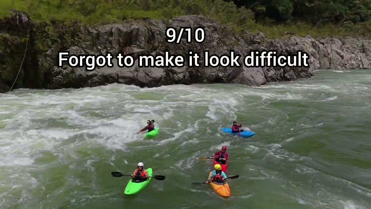 I can't kayak lol