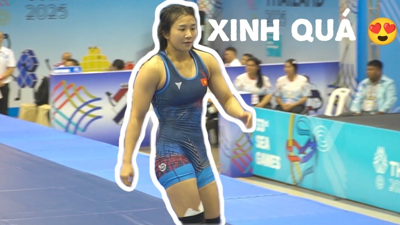 Vẻ đẹp chế.t chóc của nữ đô vật Việt Nam ở SEA Games 33
