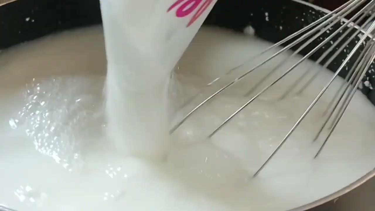 Paano gumawa ng ice candy - mango graham flavor