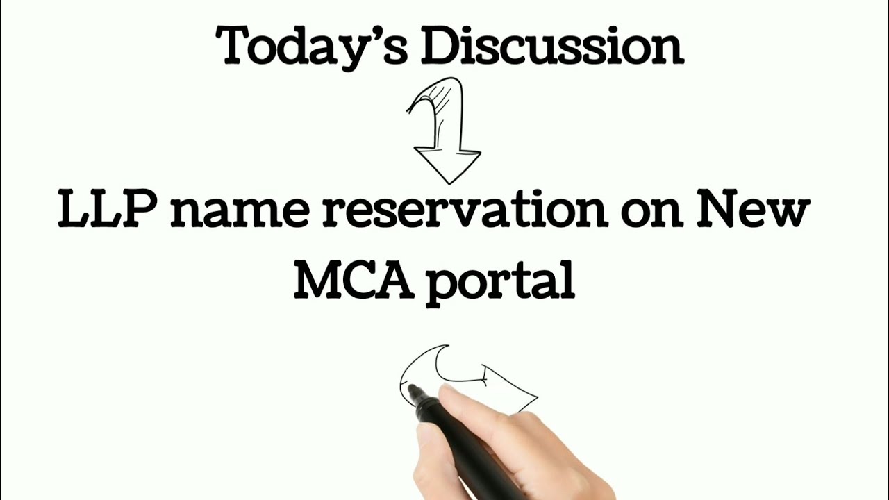 #llp name #reservation in new #mca portal!! Step by step procedure!!! #companysecretary #company