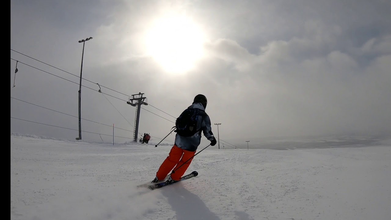 双板滑雪畅游Big wood большой вудьявр 20.03.2020