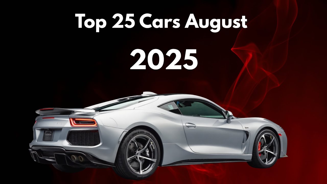 Top 25 Best-Selling Cars in USA | August 2025 Car Sales Report 🚗📊