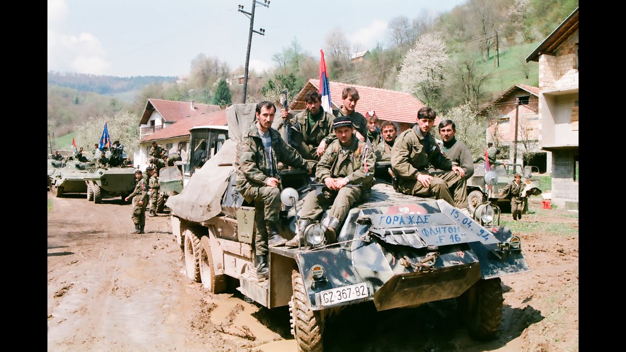 Пролазак кроз Чајниче Специјалне бригаде полиције МУП РС април 1994. #republikasrpska #istorija