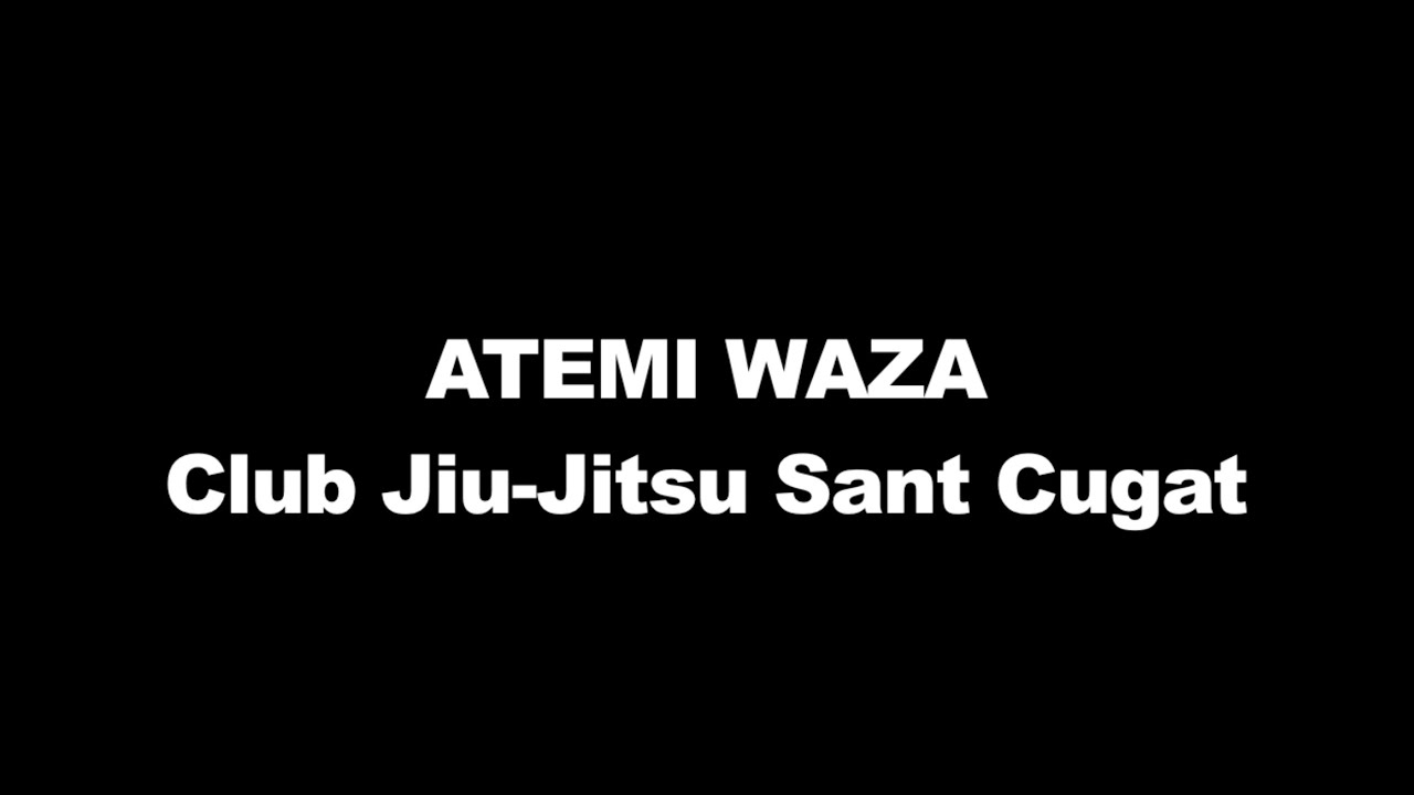 ATEMI WAZA JIUJITSU