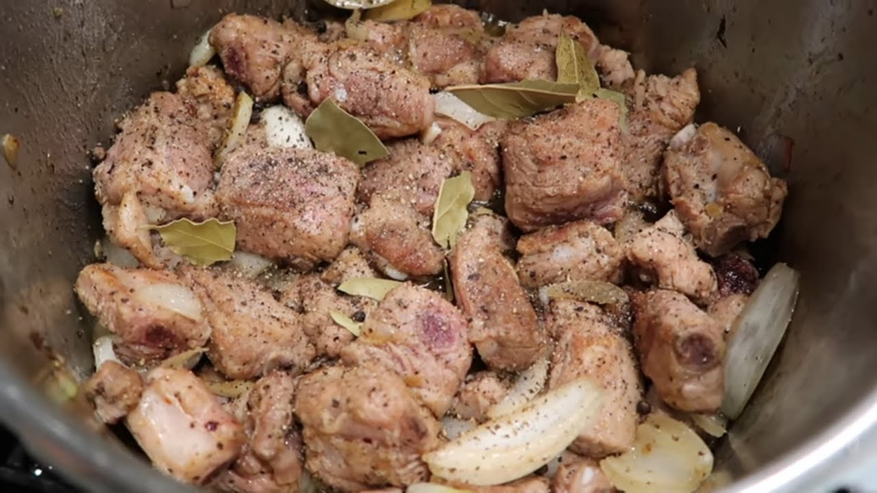 Pork Spare Rib Adobo using a pressure cooker (Mamas Recipe)