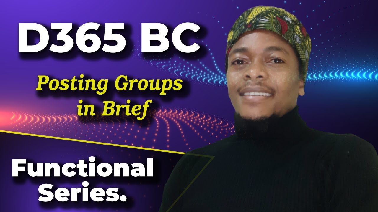 Understand Posting groups in Microsoft Dynamics 365 Business Central.