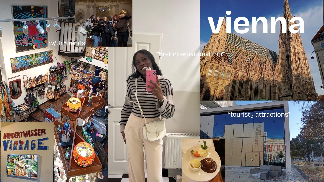 🚆Travel with me to Vienna, Austria|| visiting historic sites, cafe central, touristy attractions...