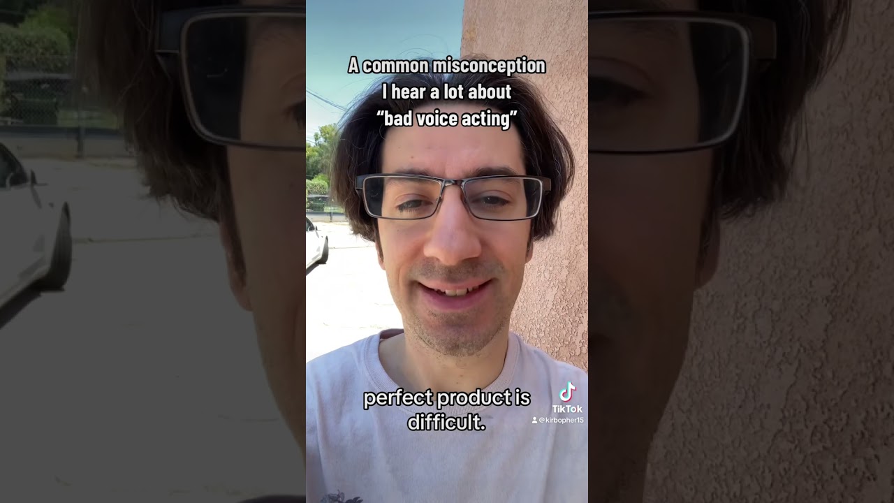 A common misconception about &ldquo;bad voice acting&rdquo;