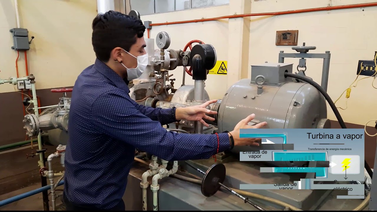 Recorrido por una central a vapor