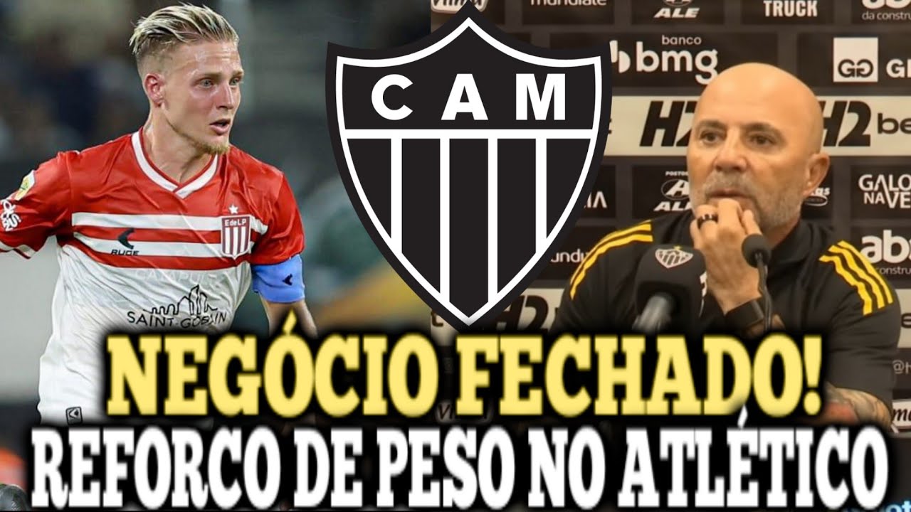 BOMBA NESTA SEXTA! REFORÇOS DE PESO CHEGANDO! CONFIRMADO AGORA PELA DIREÇÃO! NOTÍCIA DO ATLÉTICO MG