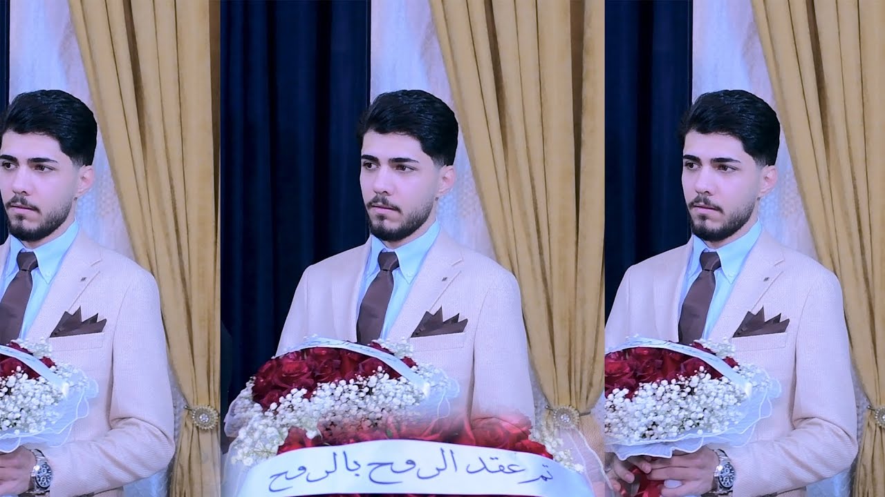 حفل عقد قرأن حسين الصبيحاوي الف الف مبروووك ربي يتممها بالخير والبركة 