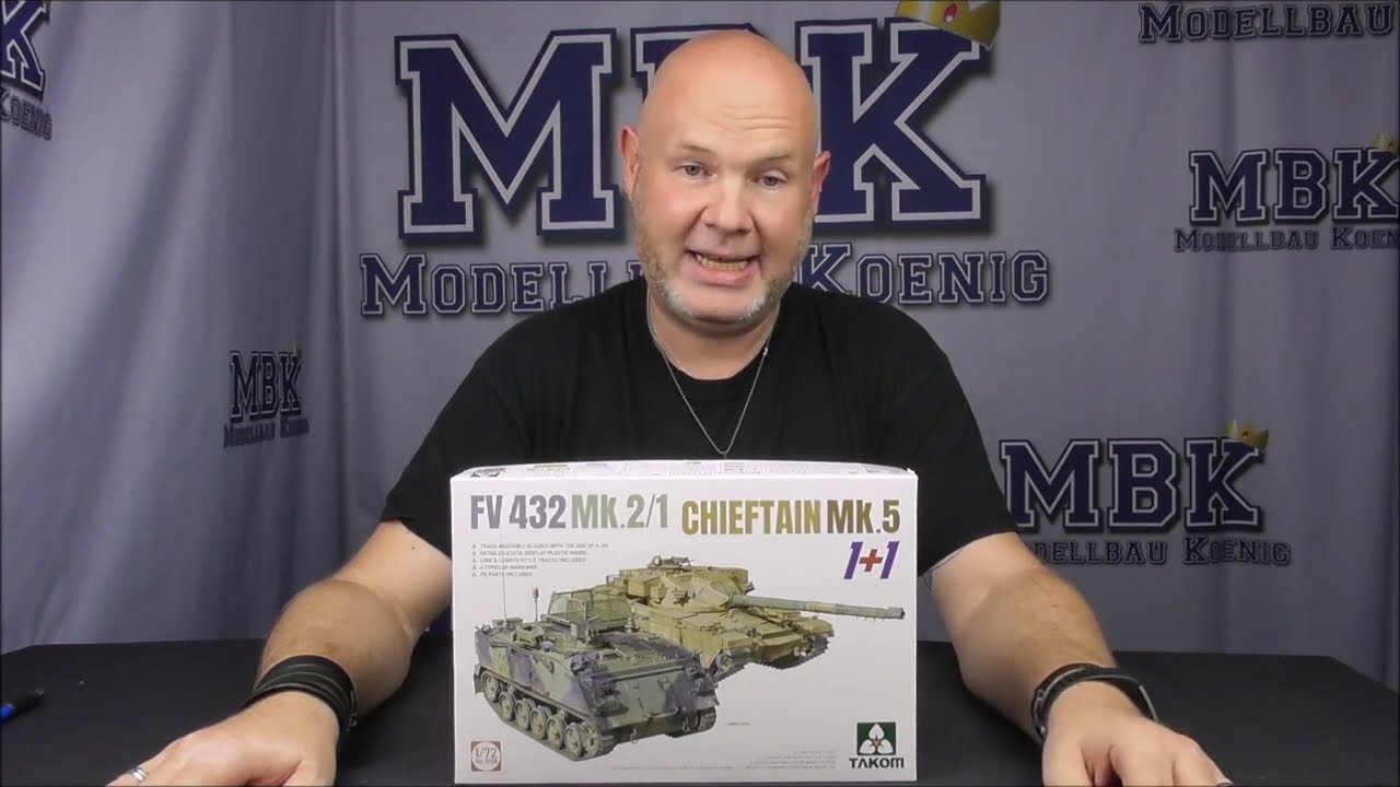 MBK packt aus #342 - 1:72 FV432 Mk.2/1 & Chieftain Mk.5 (Takom 5008)