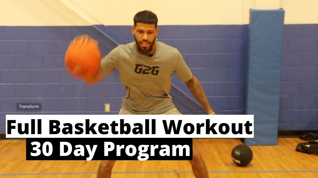 FULL Basketball Program | 30 Day Program Day 1 | Shooting, Ball Handling, Finishing | G2G Basketball