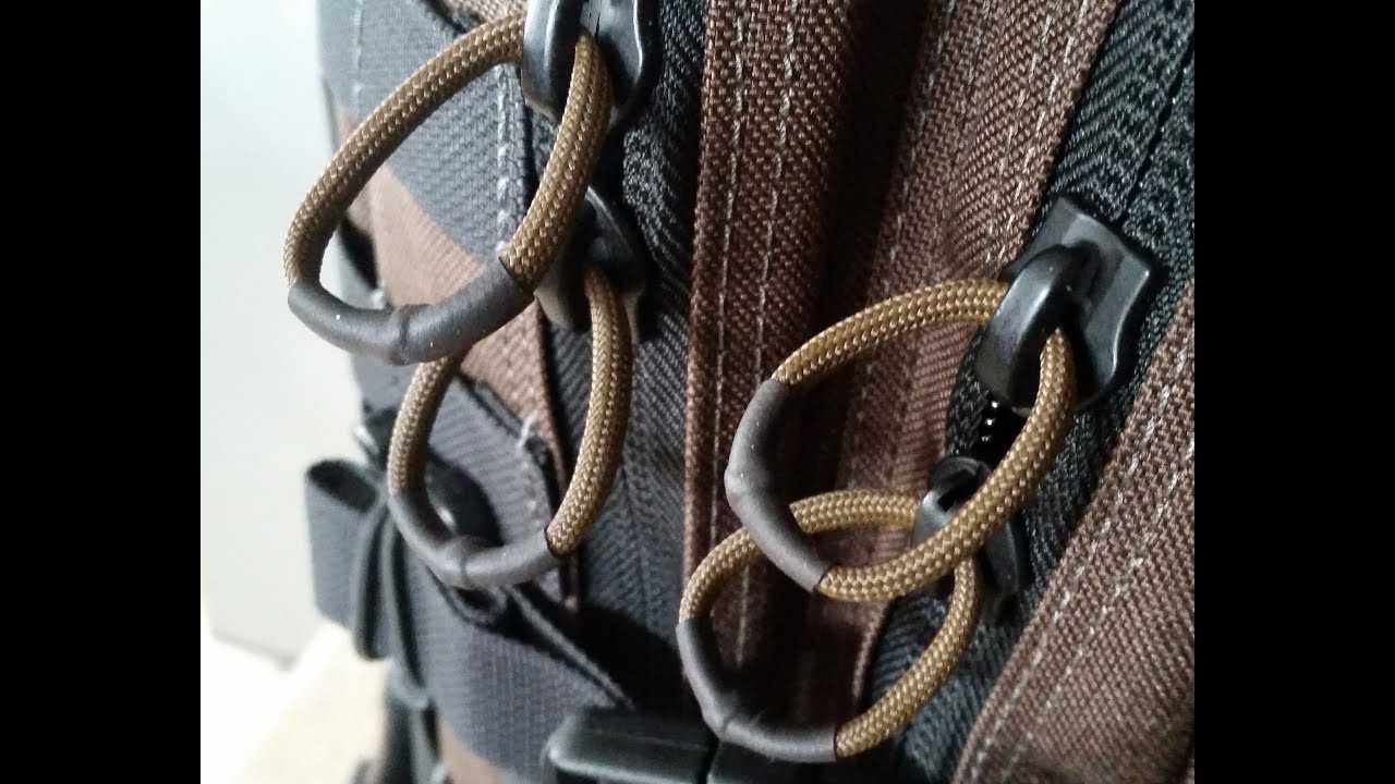 Paracord Zipper Pulls