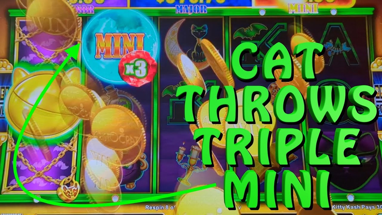 KARMA KAT WHISKER WHEELS SLOT,  NEW AT THE CASINO
