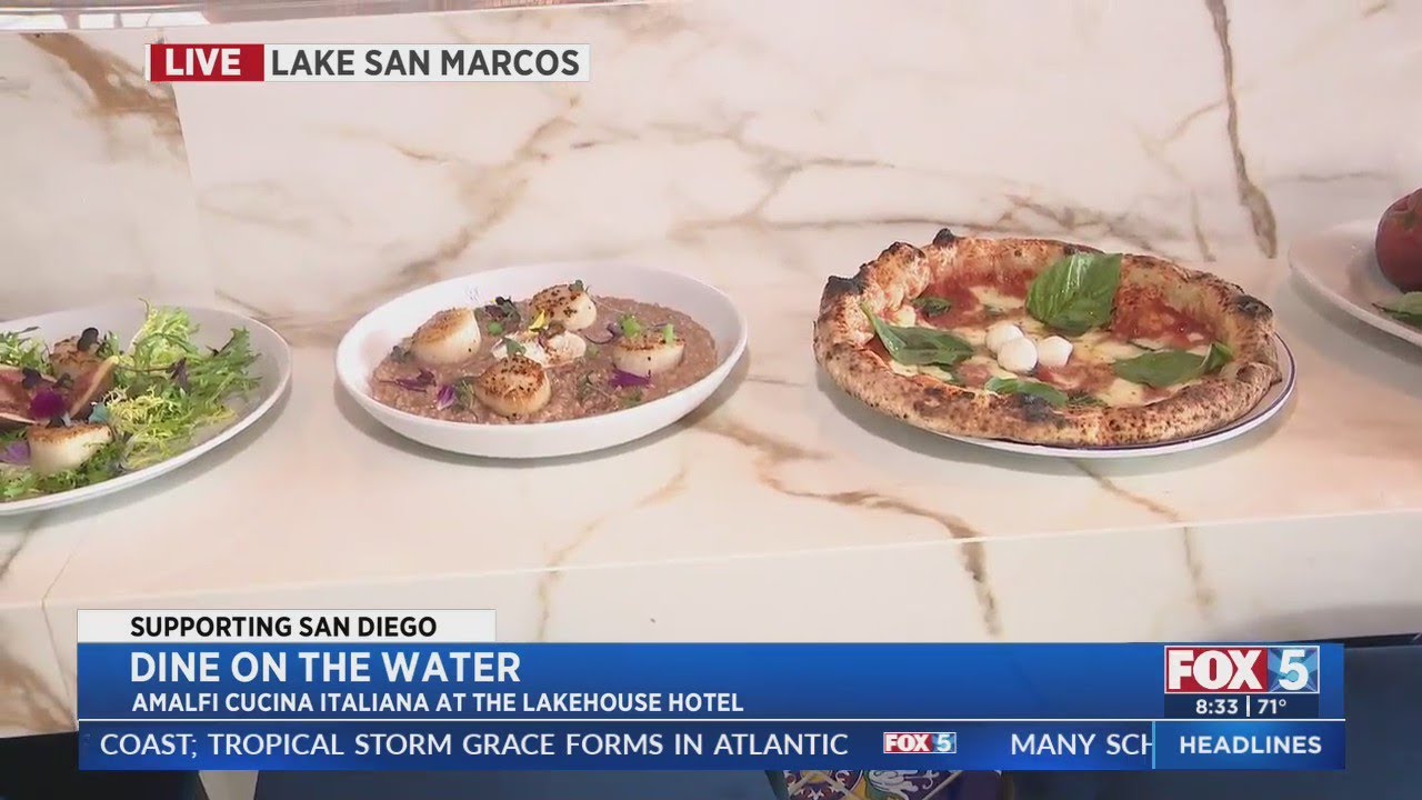 Dine On The Water At The Lakehouse Hotel