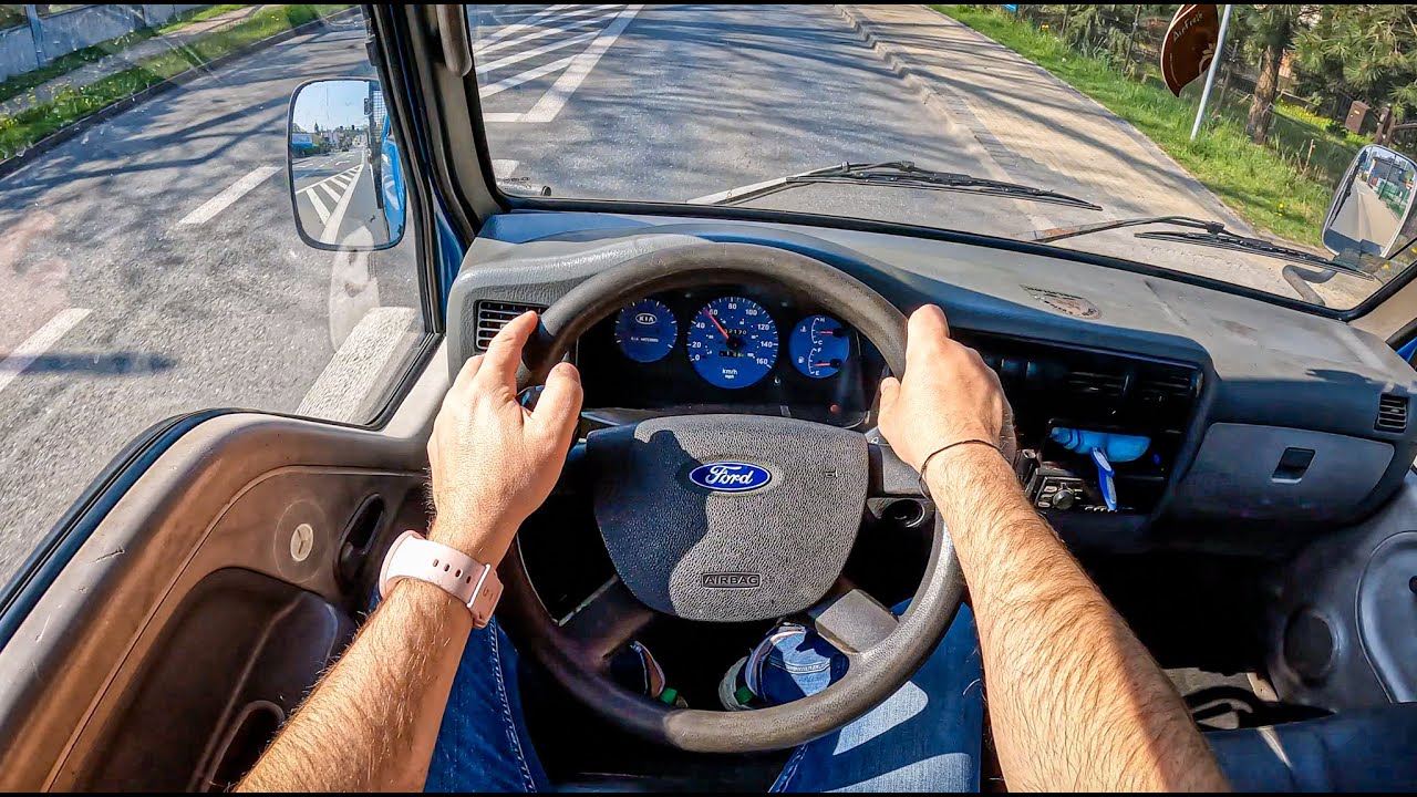 2002 KIA Bongo II K2500 [2.5 TCI 94HP] | POV Test Drive #1217 Joe Black