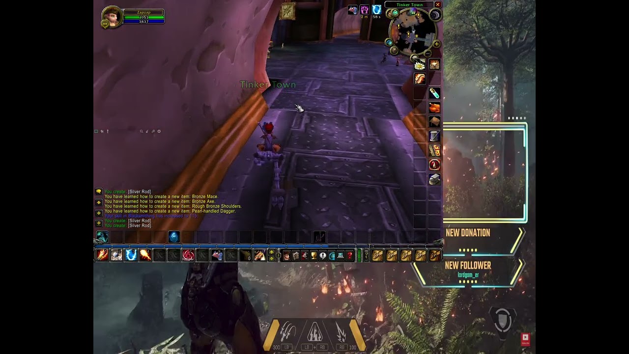 2026 02 28 Blacksmithing, Engineering, and Dire Maul