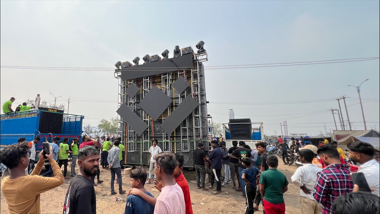 DJ SARZEN 15 BASS SETUP COMPLETE FOR ROADSHOW BANK MORE DHANBAD
