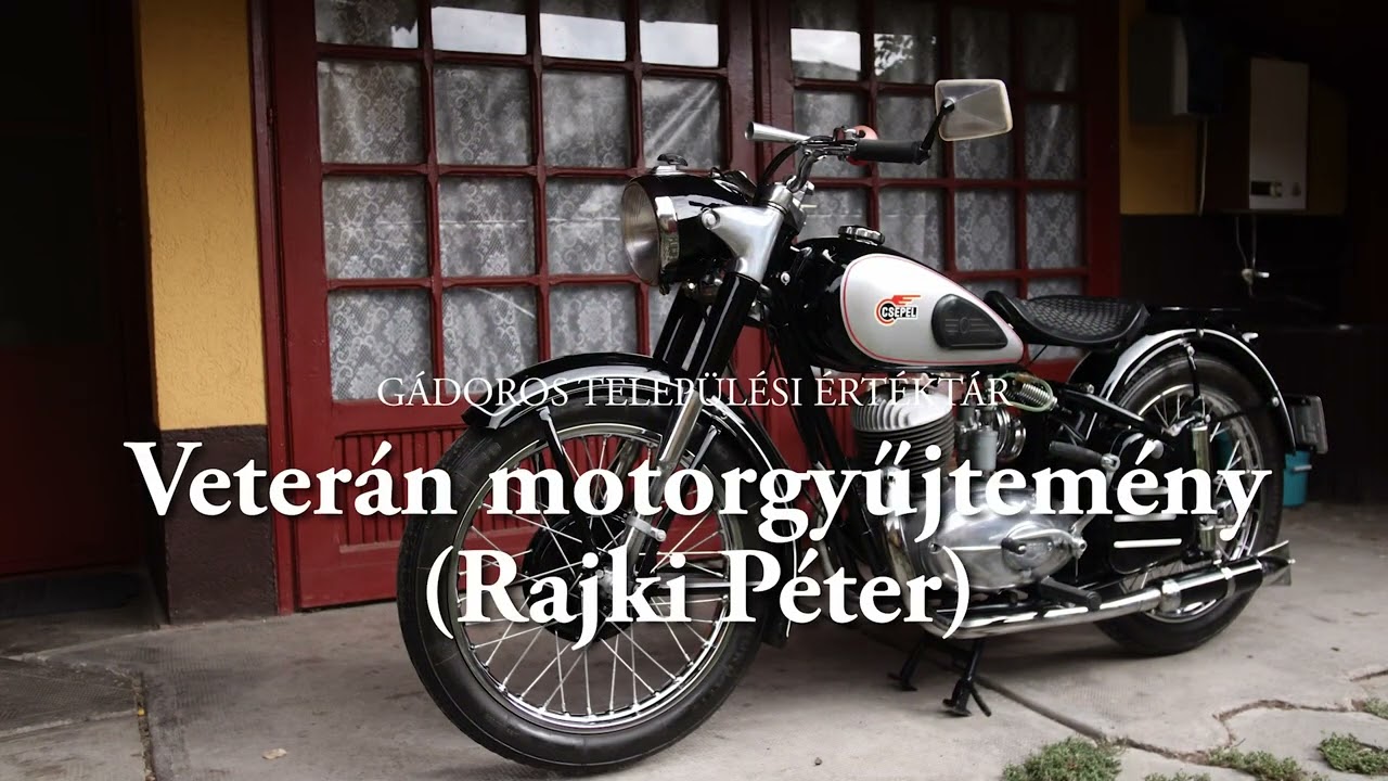 Gádoros Települési Értéktár - Veterán motorgyűjtemény (Rajki Péter)