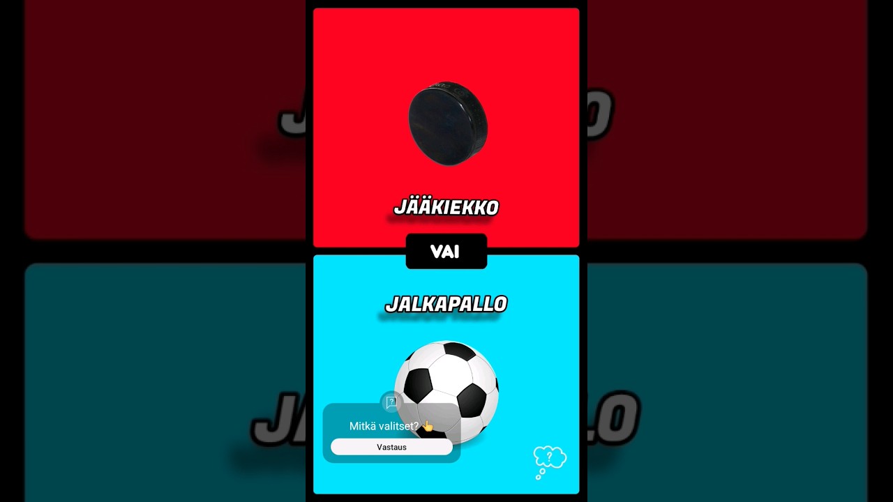 Kumman valitset? 😁🤔 