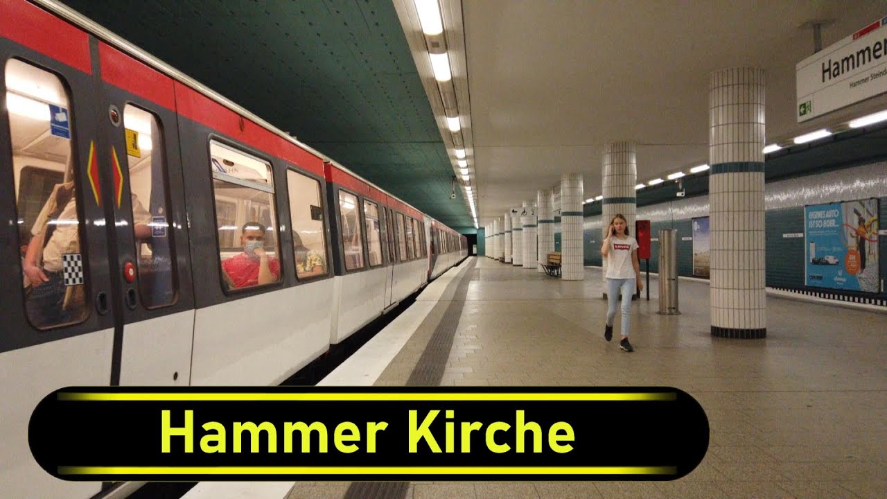 U-Bahn Station Hammer Kirche - Hamburg 🇩🇪 - Walkthrough 🚶