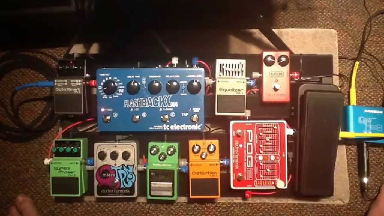 Electric Trumpet Effects - Pedalboard Walk Through (Blair Yarranton)